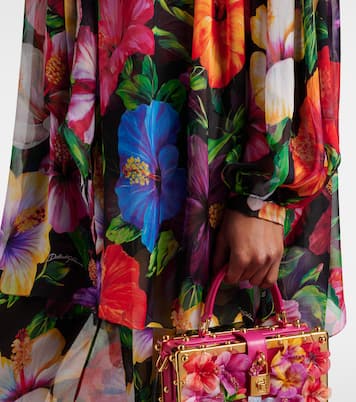Floral silk chiffon blouse | Dolce&Gabbana