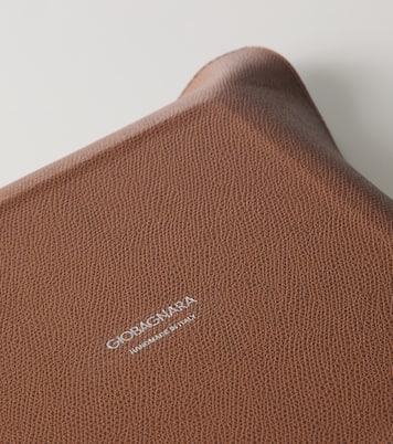 Jack Valet Large leather tray | Giobagnara