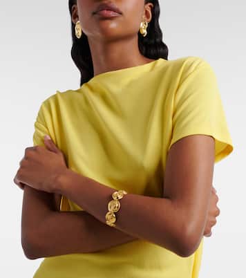 Cote 24kt gold-plated cuff bracelet | Ysso