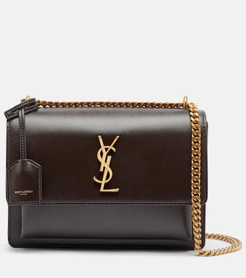 Bolso al hombro Cassandre de piel | Saint Laurent