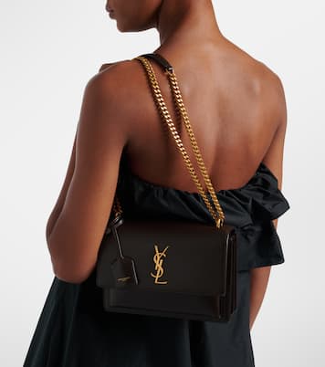 Bolso al hombro Cassandre de piel | Saint Laurent