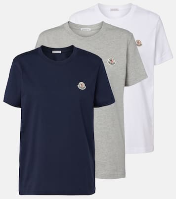 Set aus drei T-Shirts aus Baumwoll-Jersey | Moncler