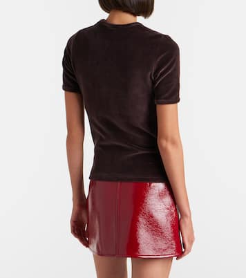 T-Shirt aus Samt  | Courrèges