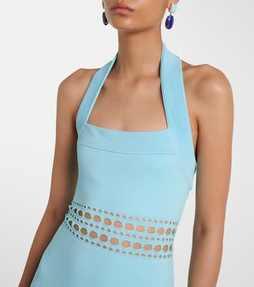 Vestido midi calado Blayne | Simkhai