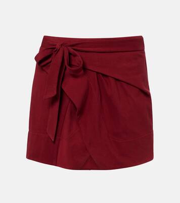 Berenice draped cotton wrap skirt | Isabel Marant