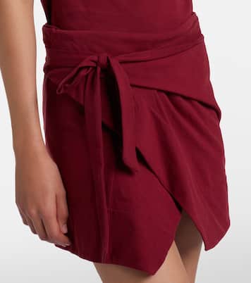 Berenice draped cotton wrap skirt | Isabel Marant