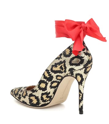 Pumps aus Jacquard | Alessandra Rich