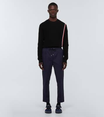 New Monaco 스웨이드 스니커즈 | Moncler