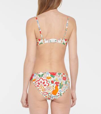 Culotte de bikini à fleurs | Tory Burch