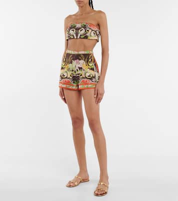 Top palabra de honor estampado | Pucci