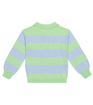 Pepper striped cotton-blend sweater | Morley