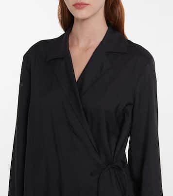 Manteau Pura en soie | The Row