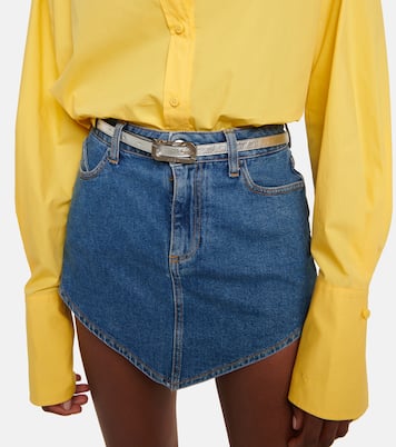 Metallic leather belt | Eéra