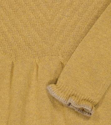 Robe Amberley en laine mélangée | Caramel