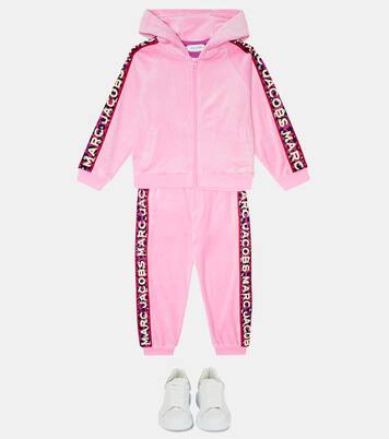 Logo cotton-blend sweatpants | Marc Jacobs Kids