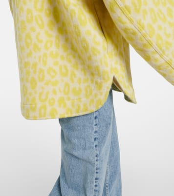 Bedruckte Hemdjacke aus Schurwolle | Isabel Marant
