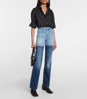 High-Rise Straight Jeans | Peter Do