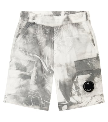Printed cargo shorts | C.P. Company Kids