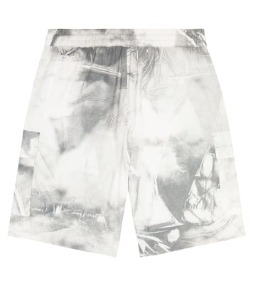 Printed cargo shorts | C.P. Company Kids