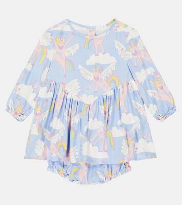 Bébé – Robe et culotte bloomer imprimées | Stella McCartney Kids