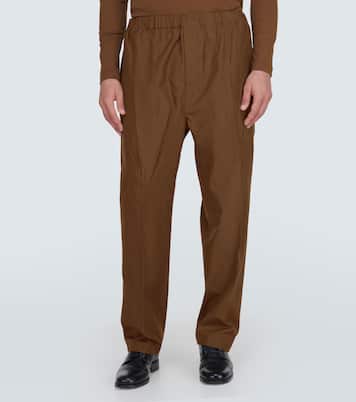 Silk straight pants | Lemaire
