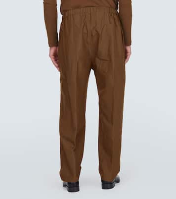 Silk straight pants | Lemaire