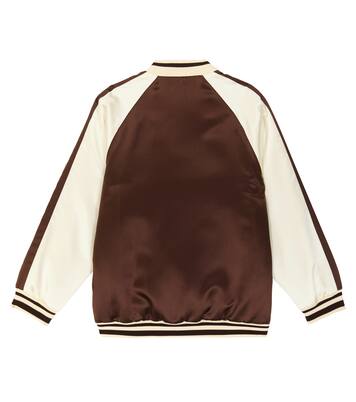 Logo varsity jacket | Dolce&Gabbana Kids