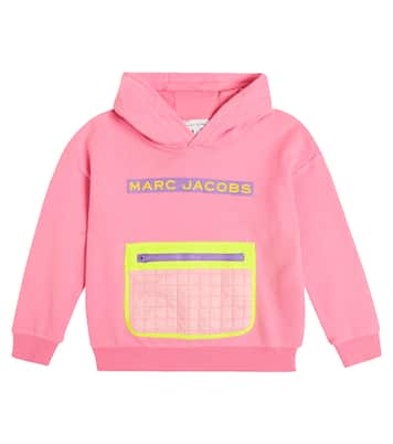 Logo cotton jersey hoodie | Marc Jacobs Kids