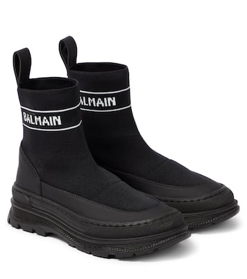 Logo sock boots | Balmain Kids