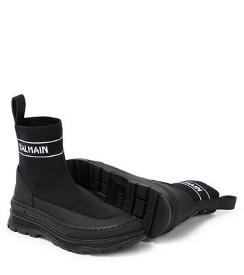 Logo sock boots | Balmain Kids