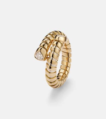 Bague Trisolina en or 18 ct et diamants | Marina B