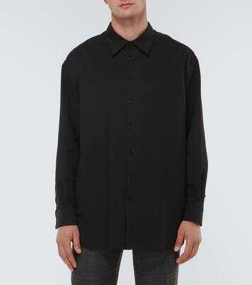 Oversize-Hemd Lukre aus Popeline | The Row