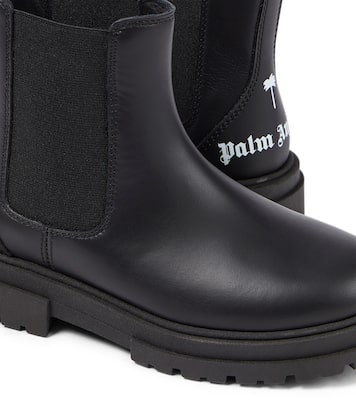 Leather Chelsea boots | Palm Angels Kids