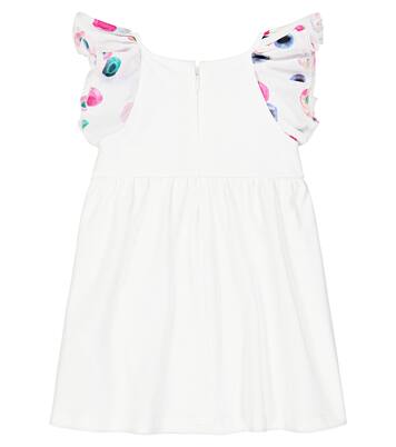Baby embroidered cotton dress  | Chloé Kids