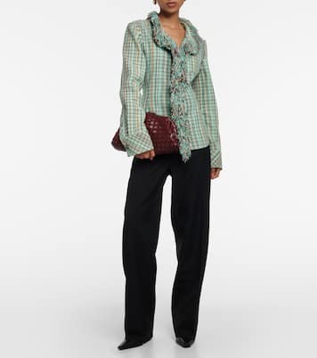 Pochette Lauren 1980 en cuir Intrecciato  | Bottega Veneta