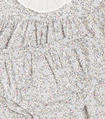 Bébé – Set robe et culotte bloomer en coton | Il Gufo