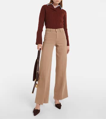 Jeans anchos Lotta de tiro alto | 7 For All Mankind