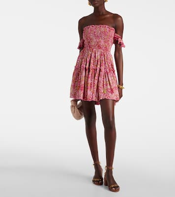 Robe Aurora à fleurs | Poupette St Barth