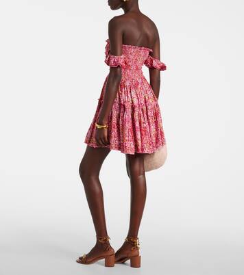 Robe Aurora à fleurs | Poupette St Barth