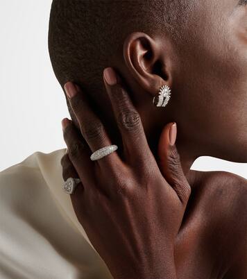 Ring Diamond Disco aus 18kt Weißgold mit Diamanten | Kamyen