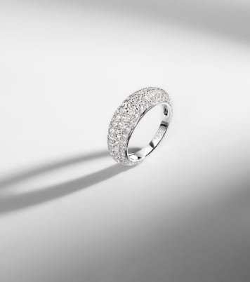 Ring Diamond Disco aus 18kt Weißgold mit Diamanten | Kamyen