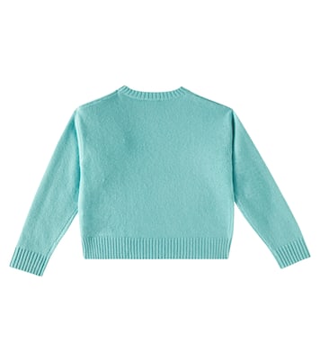 Intarsia virgin wool sweater | Il Gufo