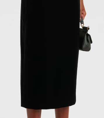 Bustier-Kleid aus Samt | Dolce&Gabbana