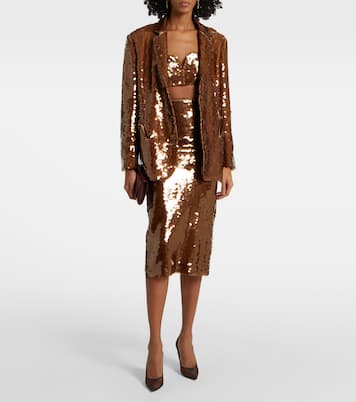 Bralette mit Pailletten | Blazé Milano