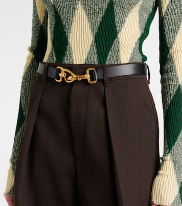 Equestrian leather belt | Burberry