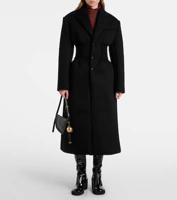 Abrigo Bonded de botonadura simple | Wardrobe.NYC