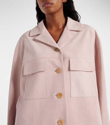 Chaqueta Morsson de ante | Khaite