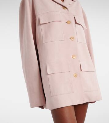 Chaqueta Morsson de ante | Khaite