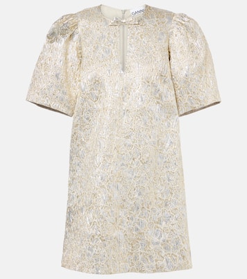 Minikleid aus Brokat | Ganni