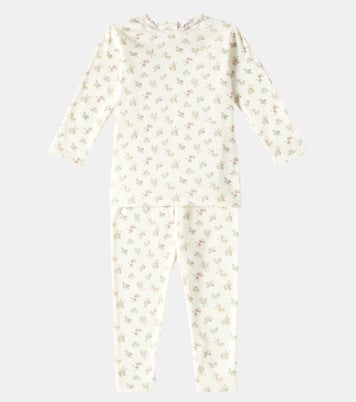 Baby - Pigiama Genna in cotone a fiori | Bonpoint